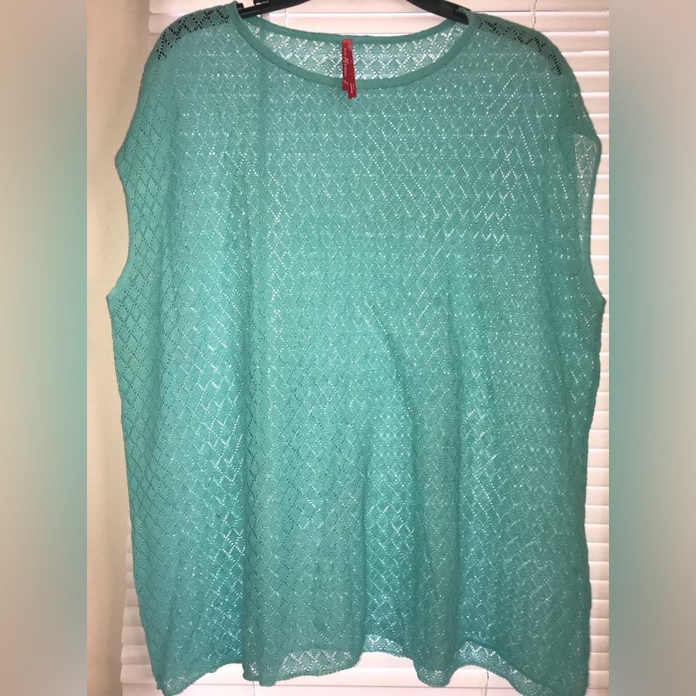Aqua Blue Swim Coverup